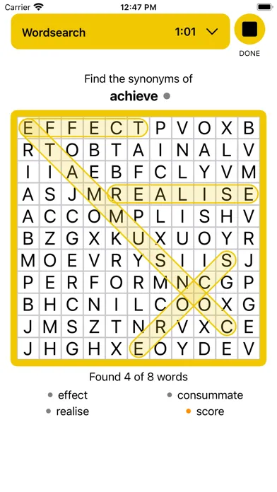 OneOnePlus Vocab سکرین شاٹس