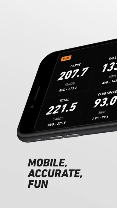 Screenshot di ShotVision Launch Monitor