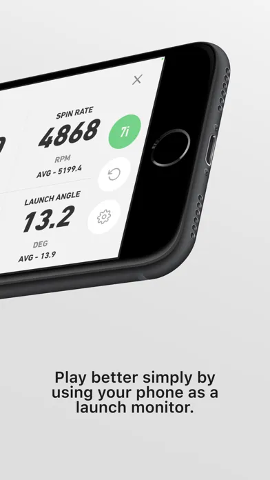 Screenshot di ShotVision Launch Monitor