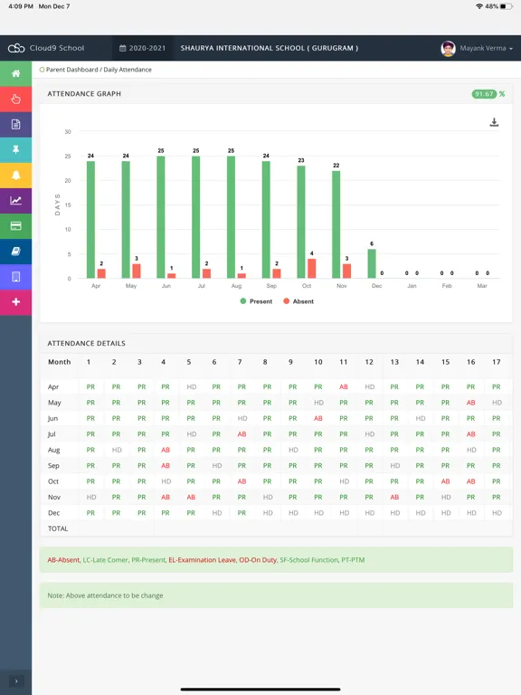 Cloud9 School App iPad  Ekran Görüntüleri