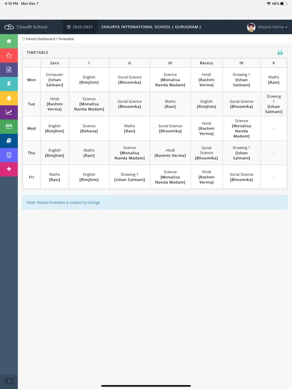 Cloud9 School App iPad  Ekran Görüntüleri