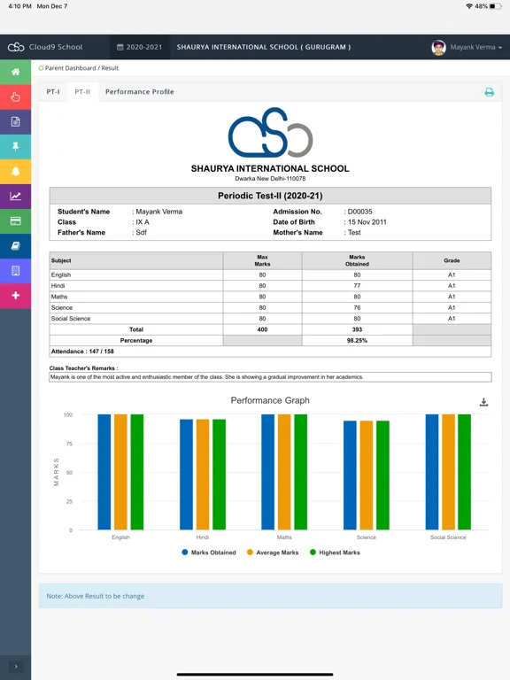Cloud9 School App iPad  Ekran Görüntüleri