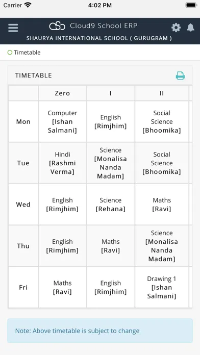 Cloud9 School App Ekran Görüntüleri