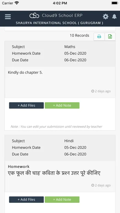 Cloud9 School App Ekran Görüntüleri