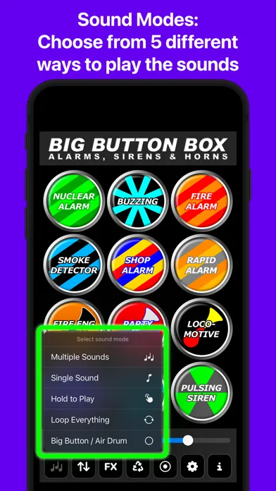 BBBox Alarms, Sirens & Horns سکرین شاٹس