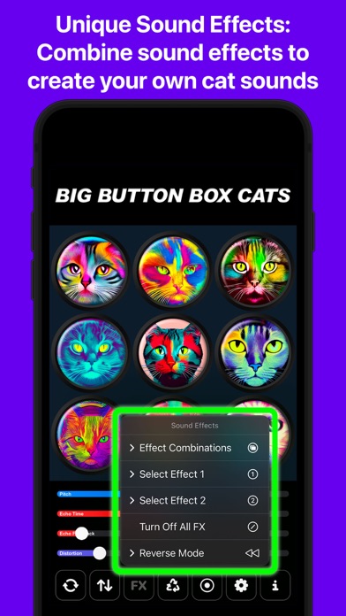 Tangkapan skrin Big Button Box: Cat Sounds