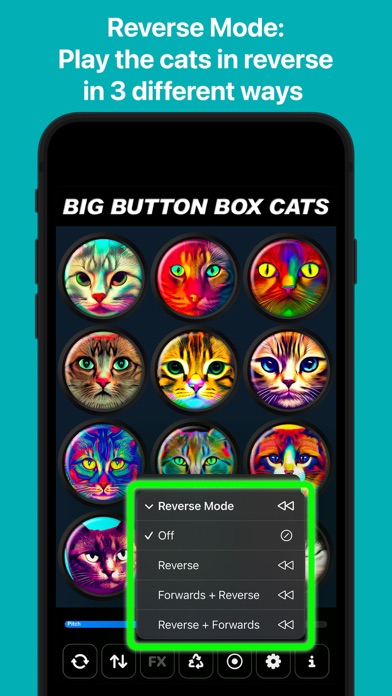 Tangkapan skrin Big Button Box: Cat Sounds