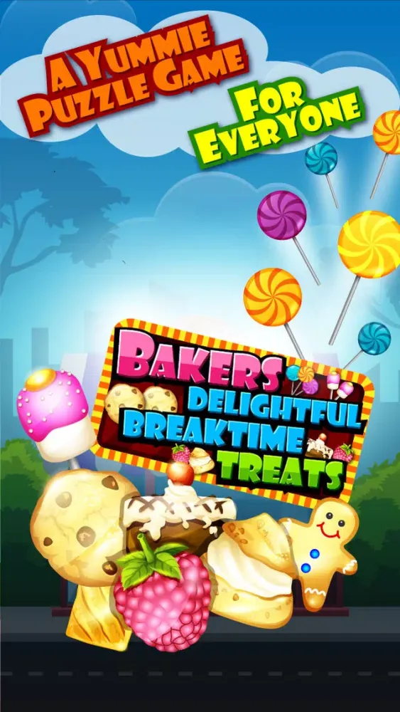 Tangkapan layar Bakers delight game : coffee , strawberry marshmallow & chocolate cookies FREE