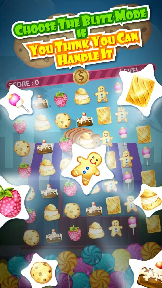 Tangkapan layar Bakers delight game : coffee , strawberry marshmallow & chocolate cookies FREE