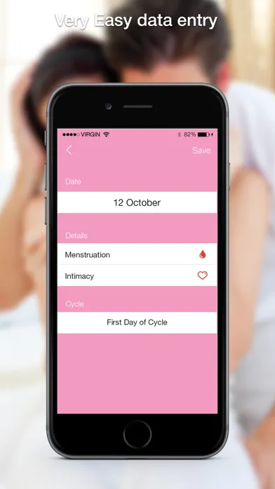 ภาพหน้าจอของ MaybeBaby fertility& pregnancy monthly calendar