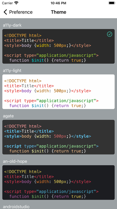 Screenshot di Code-Viewer