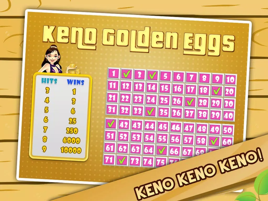 Classic Keno Golden Eggs - Bonus Multi-Card Play Paid Edition iPad  স্ক্রিনশট
