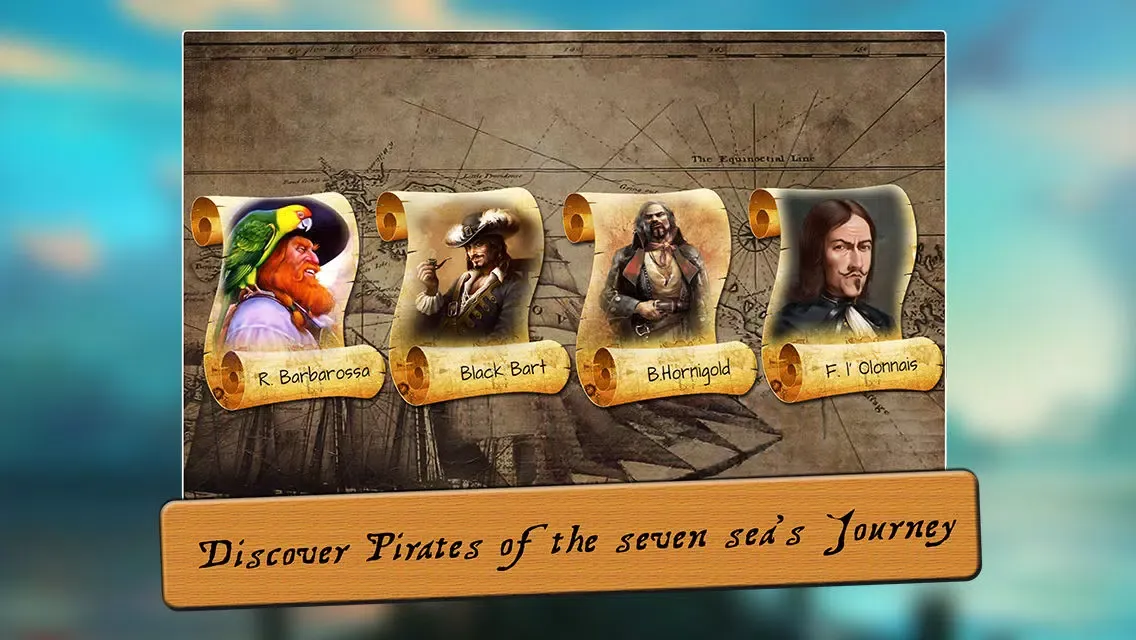 Screenshot di Aphrodite mermaids & Pirates of Atlantis Seven Seas Progressive SLOTS odyssey