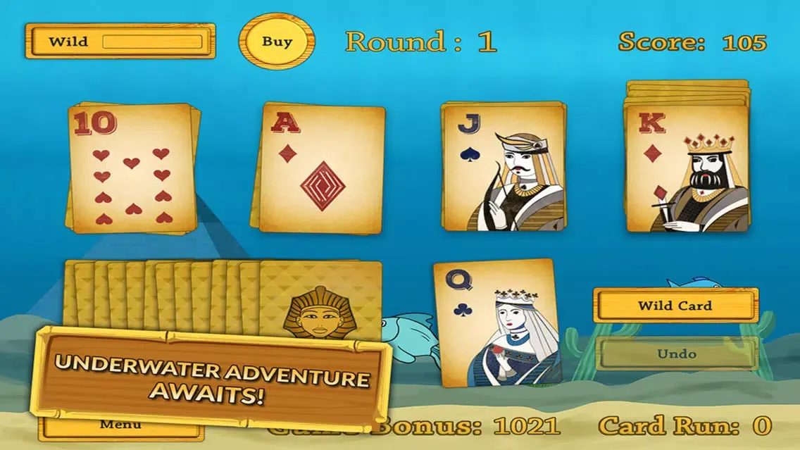 ภาพหน้าจอของ Classic Tri-peaks Towers Solitaire Blitz : Relaxing Klondike Patience Card Game Free
