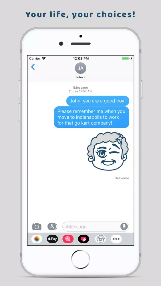 Boymoji - Cartoon Sticker Pack應用截圖