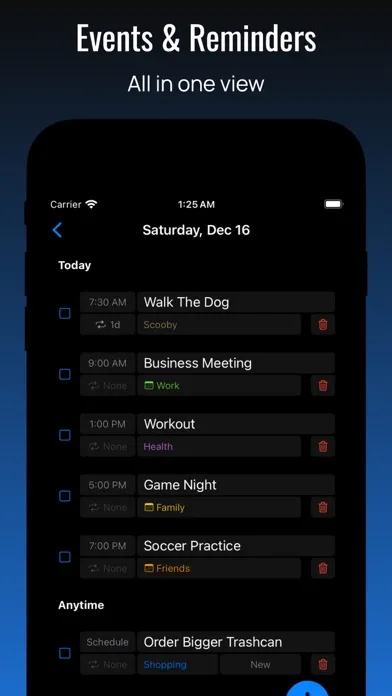 Today: Calendar & Task Manager应用截图