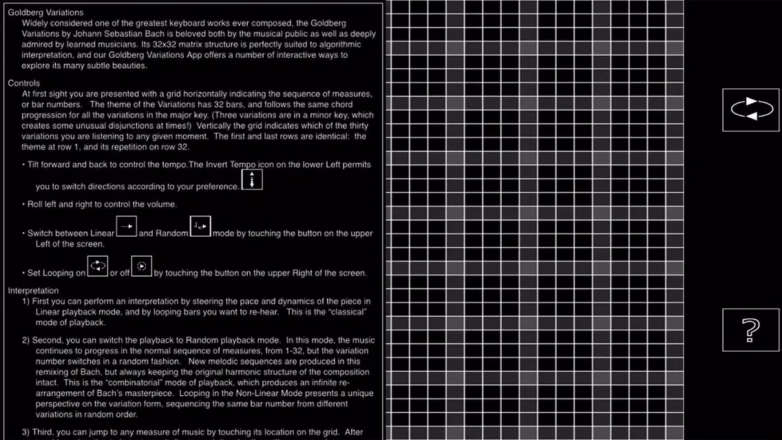 Interact Goldberg Variations Screenshots