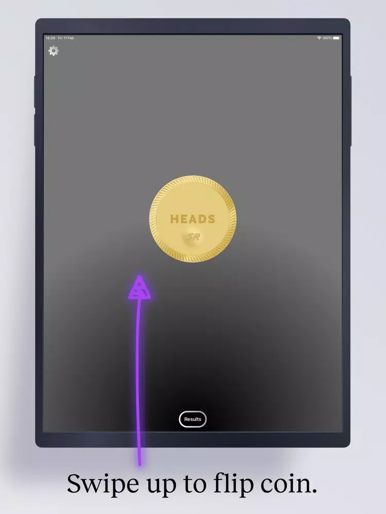 Coin Flip - Heads or Tails? iPad 应用截图