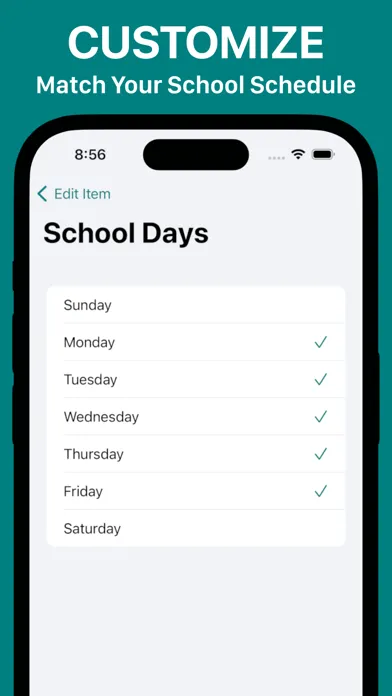 Tangkapan skrin School Days Counter & Widget