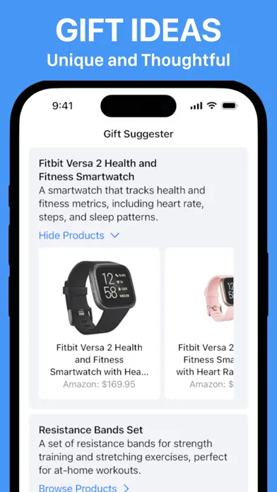 Gift Suggester - Gift Ideas Screenshots