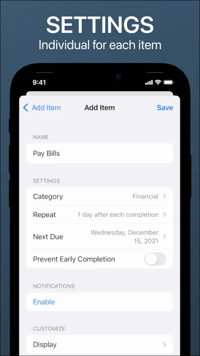 Recurrence - Task List Manager Screenshots