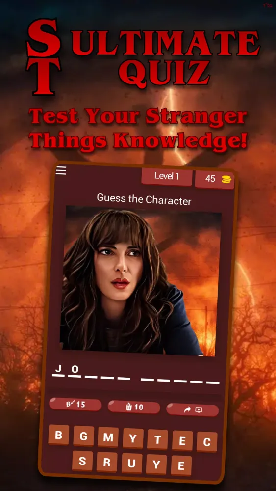 Stranger Things Ultimate Quiz Screenshots