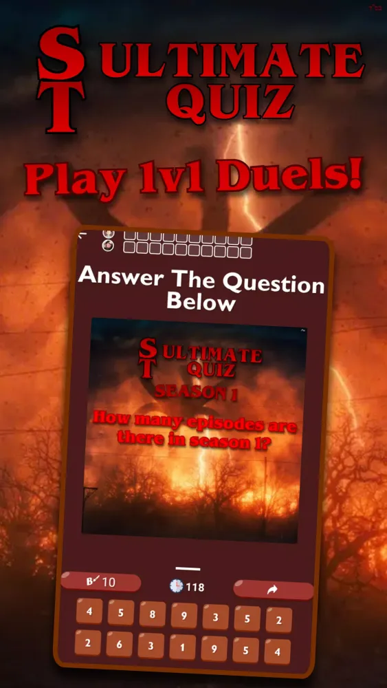 Stranger Things Ultimate Quiz Screenshots
