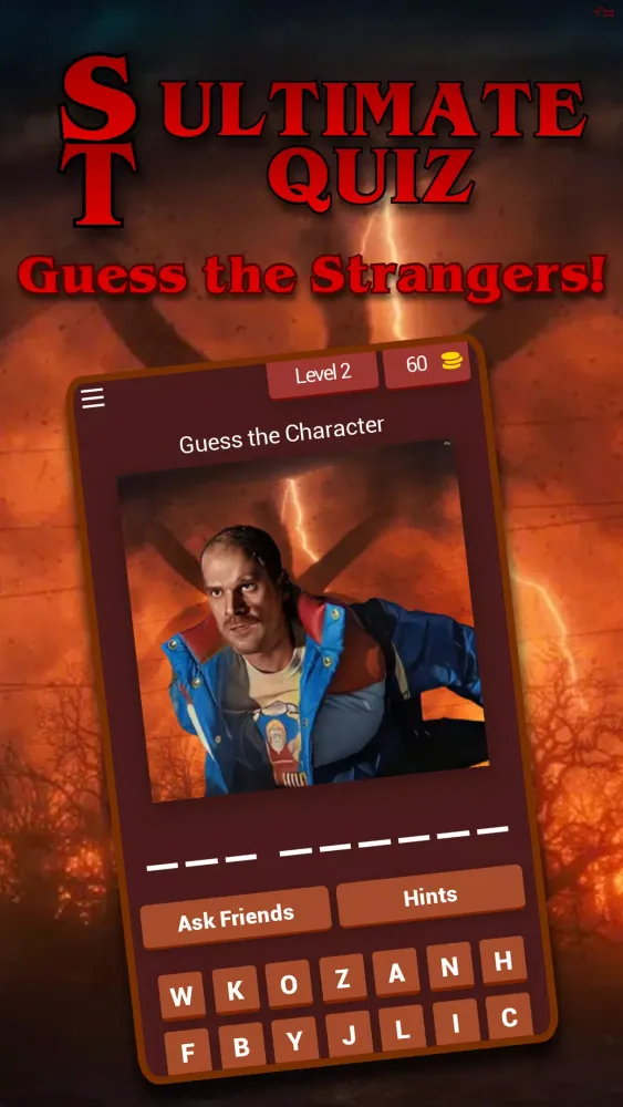 Stranger Things Ultimate Quiz Screenshots
