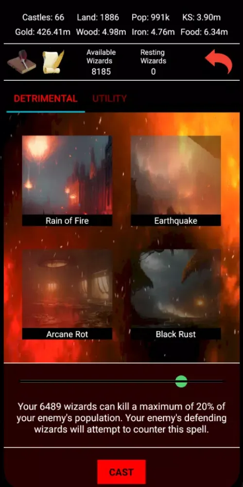Capturas de pantalla de Strife