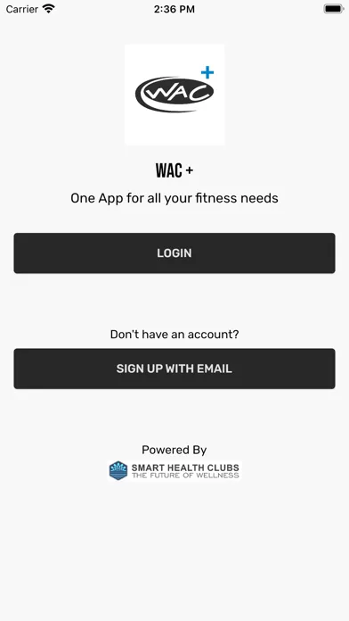 Tangkapan skrin WAC+