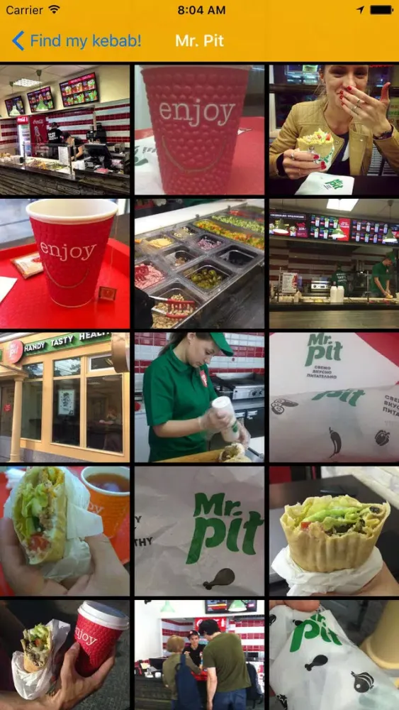Find My Kebab – kebab places nearby سکرین شاٹس