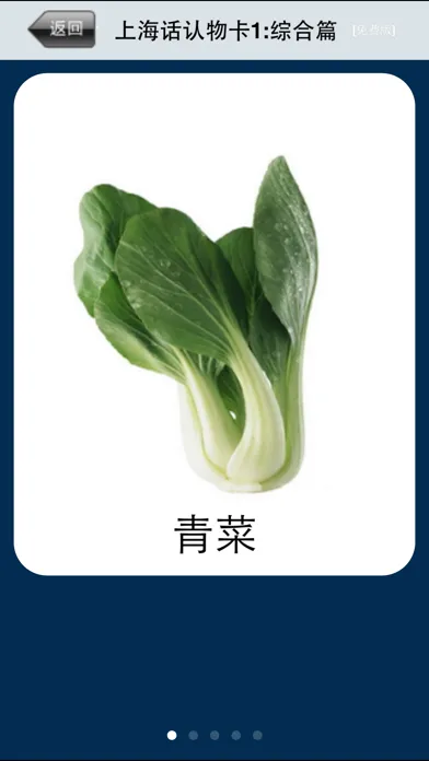 ภาพหน้าจอของ 上海话认物卡1:综合篇-冬泉沪语