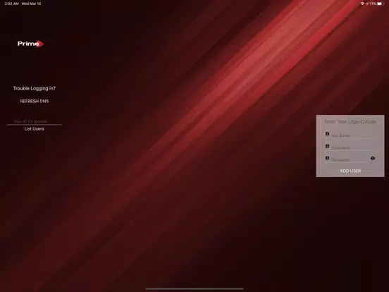Zrzuty ekranu PrimePlay iPad 