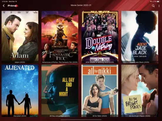 PrimePlay iPad  스크린샷