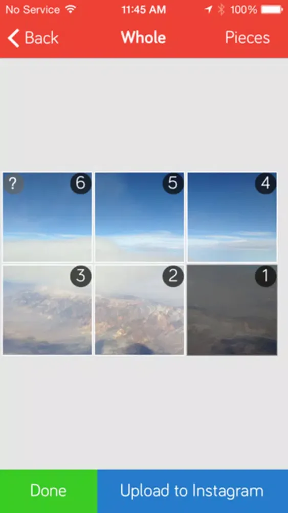 PicSlit – Giant Photo Grid / Banner / Square for Instagram Screenshots
