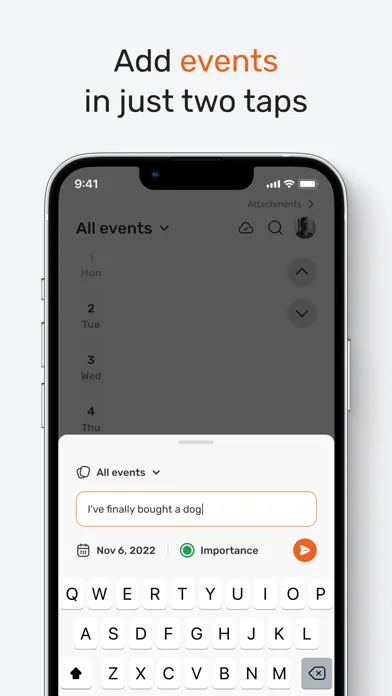 Lifely: timeline maker journal スクリーンショット
