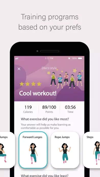 Vivafit: fitness dancing スクリーンショット