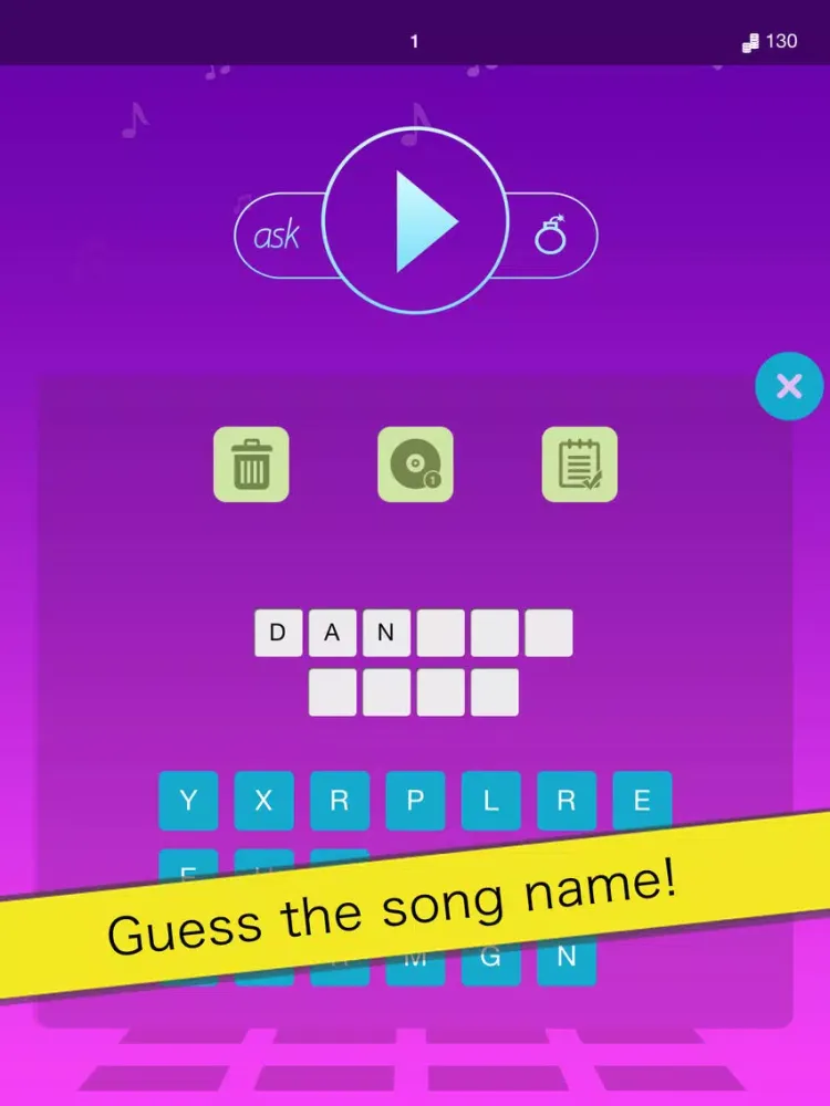 Скриншоты Mixing Guess - Guess Magic Song iPad 
