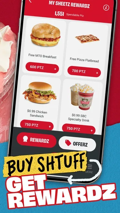 تصاویر Sheetz Food Delivery & Rewards