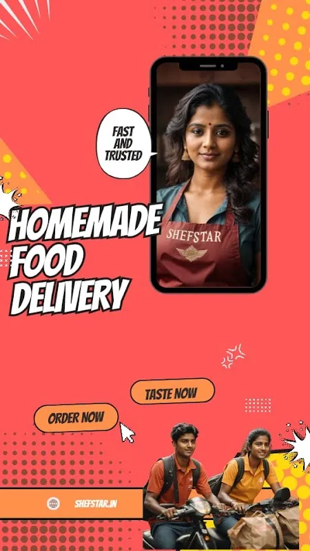 shefstar: Food Delivery 24x7 Screenshots