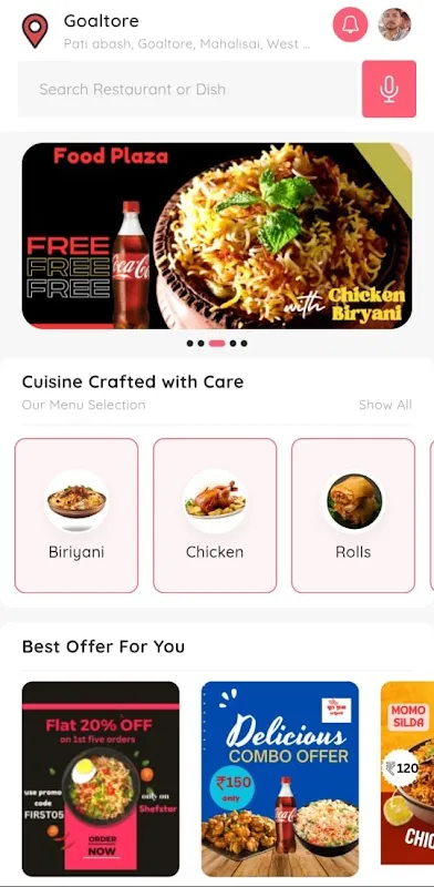 shefstar: Food Delivery 24x7 Screenshots