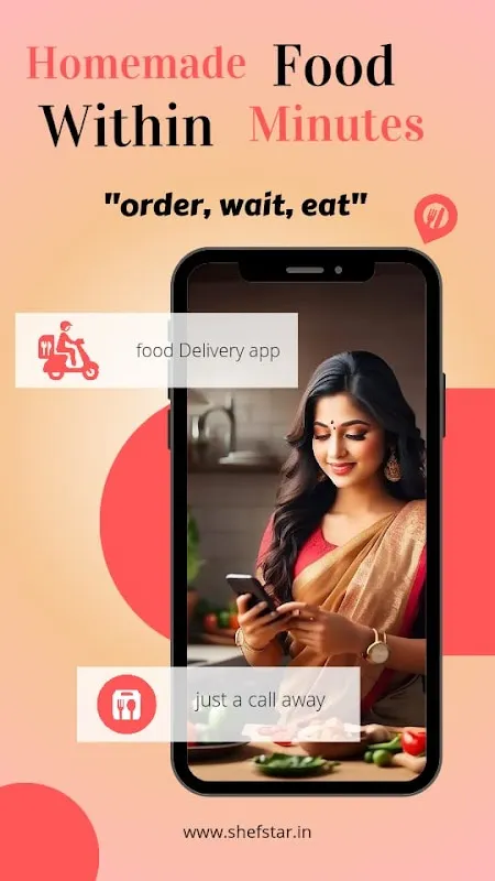 shefstar: Food Delivery 24x7 Screenshots