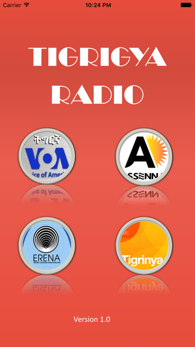 ภาพหน้าจอของ Tigrigna Radio