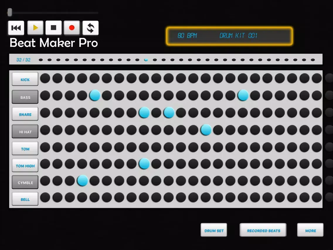 Beat Maker Pro iPad 应用截图