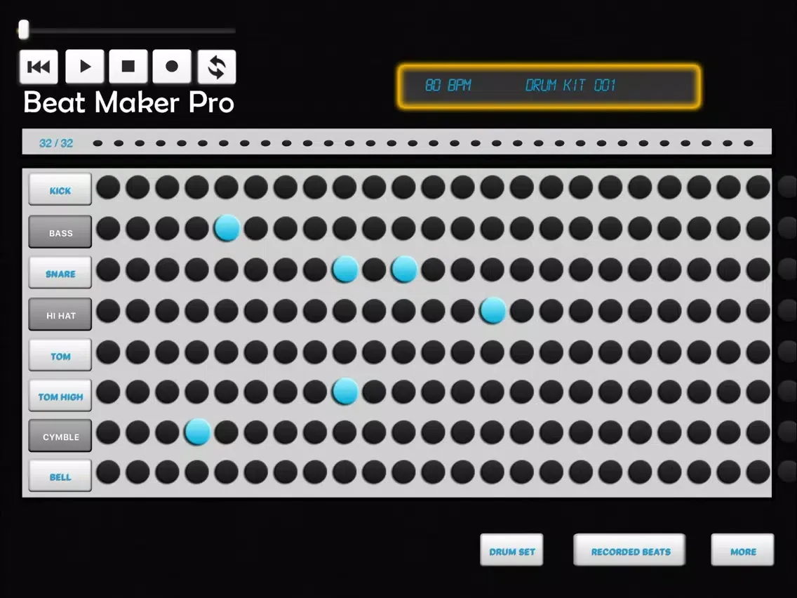 Beat Maker Pro iPad 应用截图