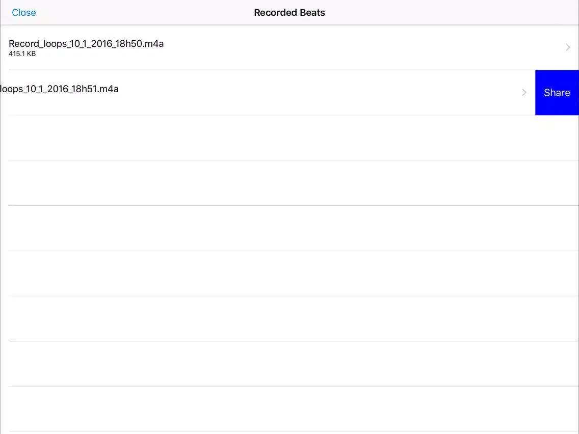 Beat Maker Pro iPad 应用截图