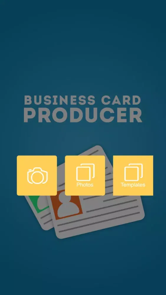 Business Card Producer應用截圖
