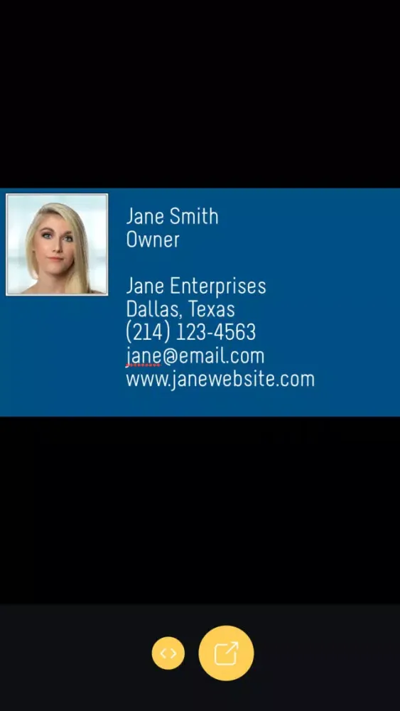 Business Card Producer應用截圖