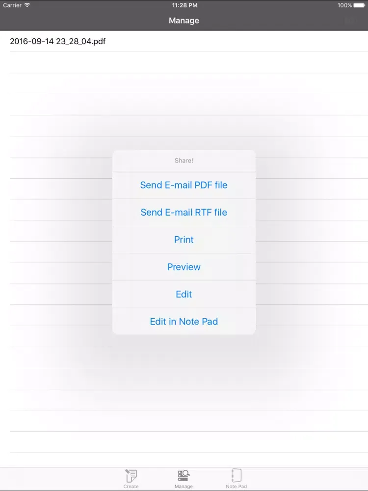 Capturas de tela do Business Plan Writer iPad 