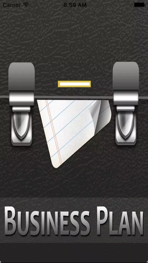 Capturas de tela do Business Plan Writer